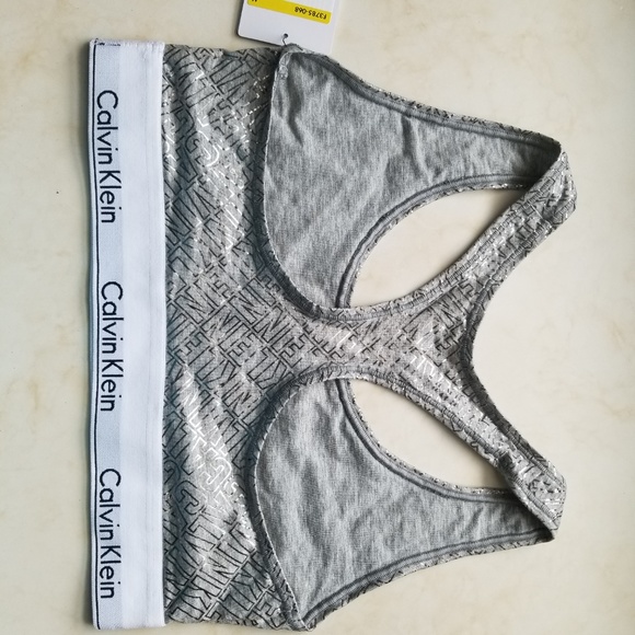NWT Calvin Klein Modern Bralette F3785 Medium - Picture 6 of 6